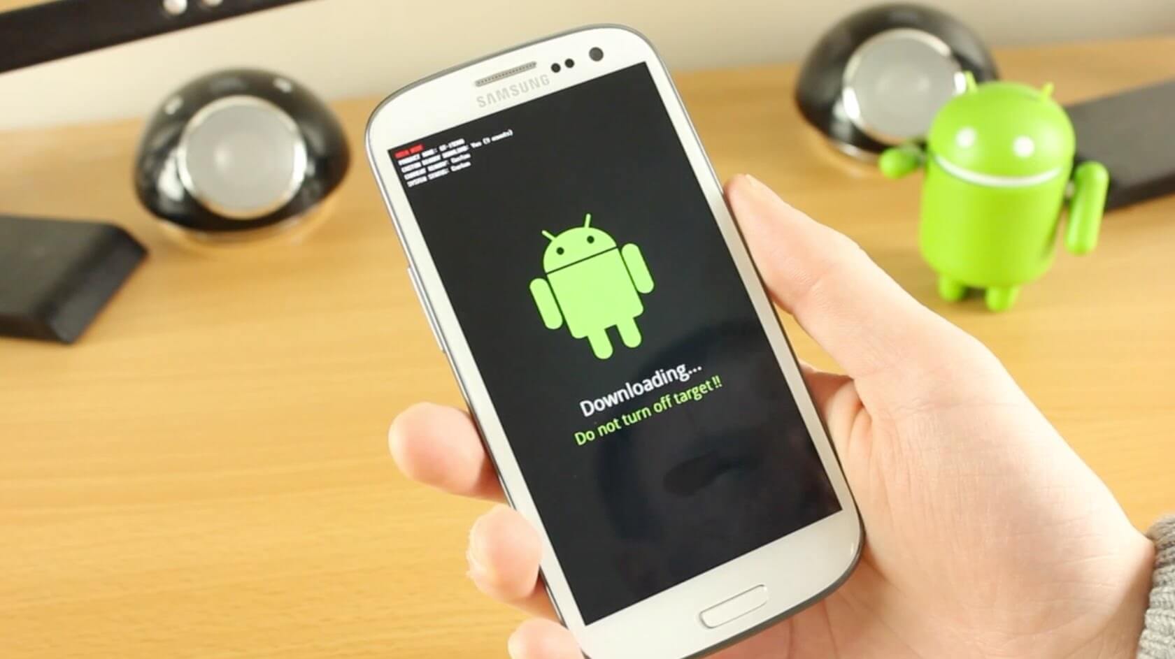 Android-Telefon oder -Tablet lässt die Firmware nicht einschalten
